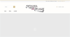 Desktop Screenshot of detalhesdeclasse.com.br